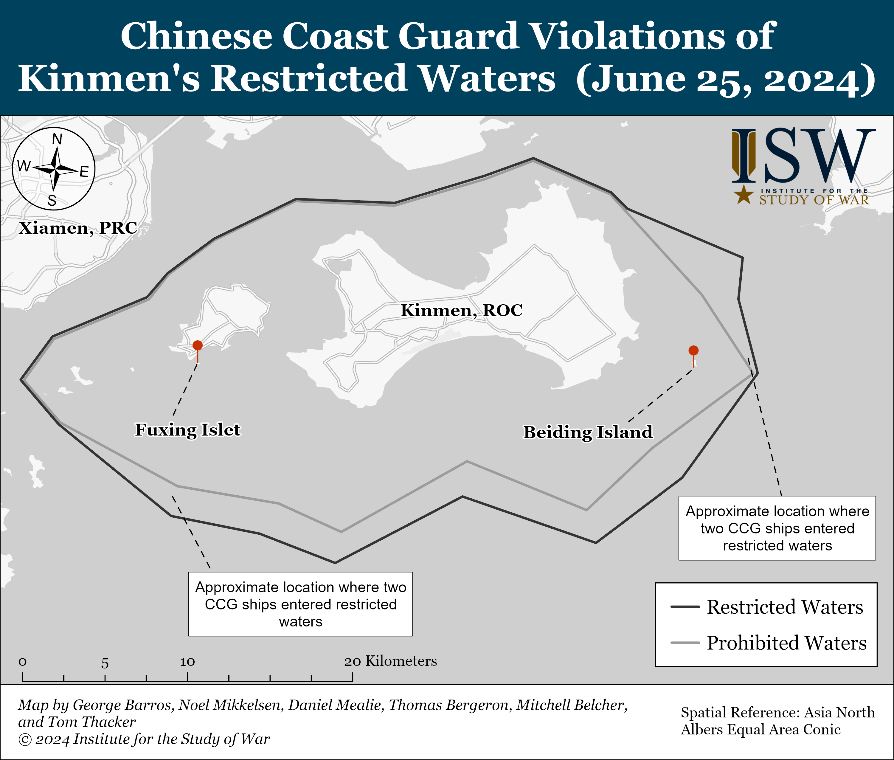 China-Taiwan Weekly Update, June 27, 2024 | Institute For The Study Of War